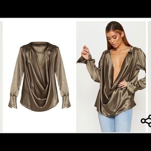 Satin blouse